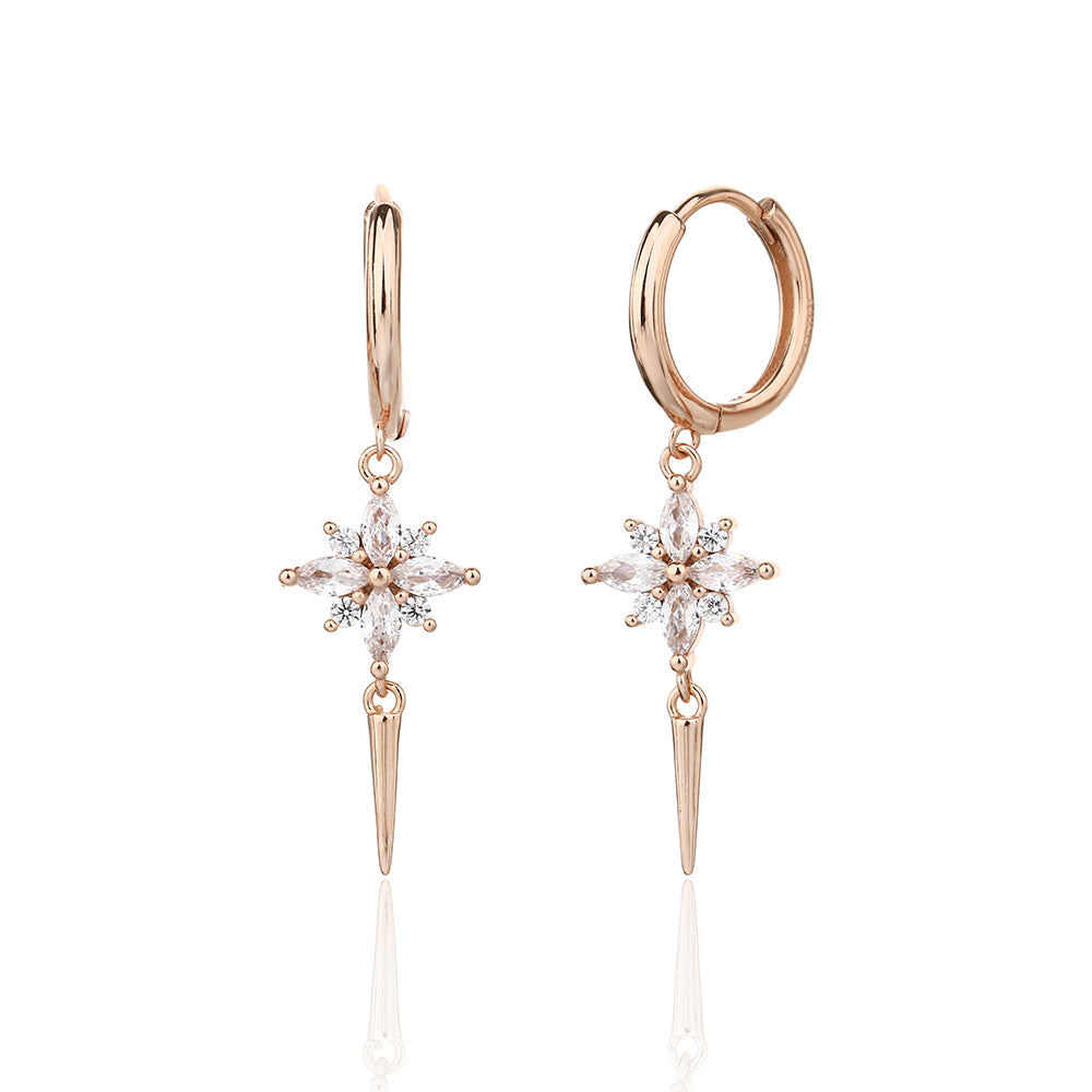 עגיל אהבה רוז גולד