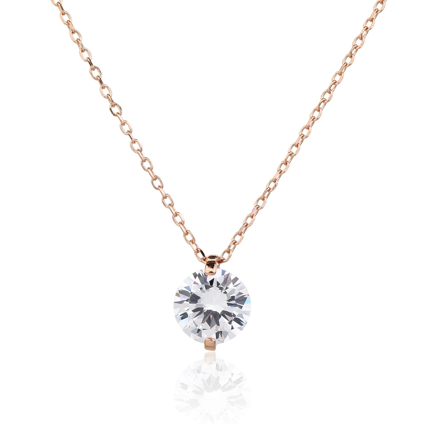 שרשרת מנטה רוז גולד