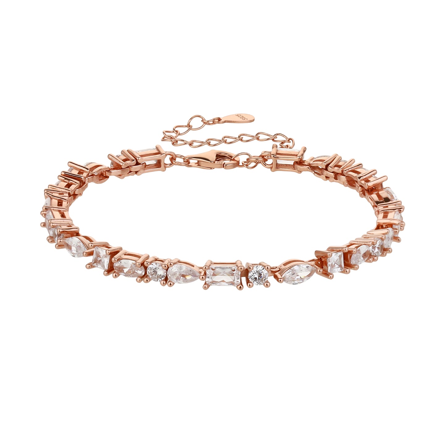 צמיד טניס גולייט רוז גולד