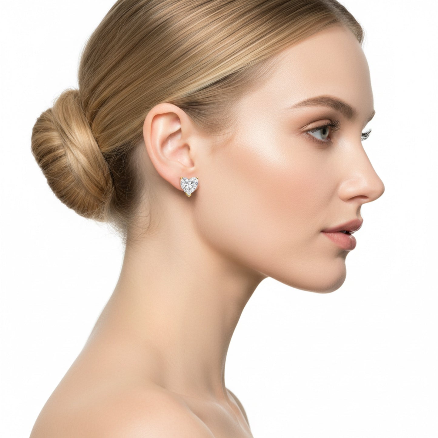 עגיל גולד טיים 6mm