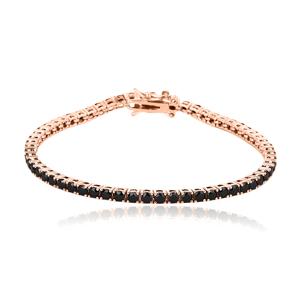 צמיד טניס מדגם ורסאי רוז גולד