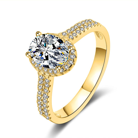 QUEEN AURA-Gold טבעת