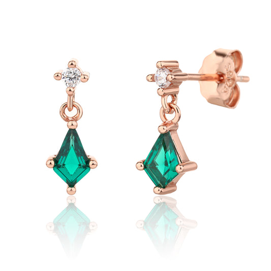 עגיל יסמין רוז גולד