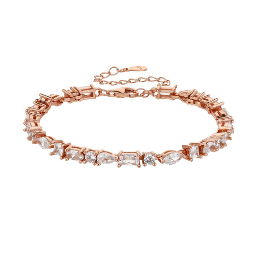 צמיד טניס גולייט רוז גולד