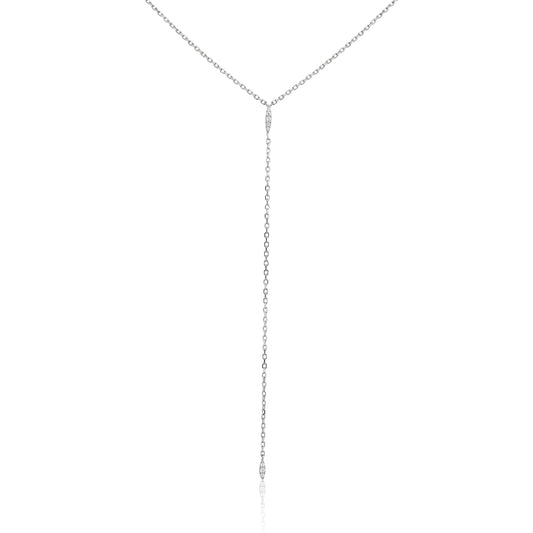 שרשרת עניבה כסף