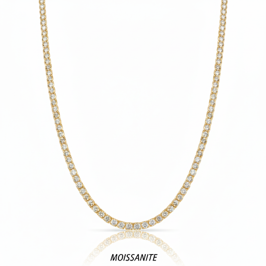 שרשרת טניס מוסונייט mosi005-3mm-12.5ct--3-M