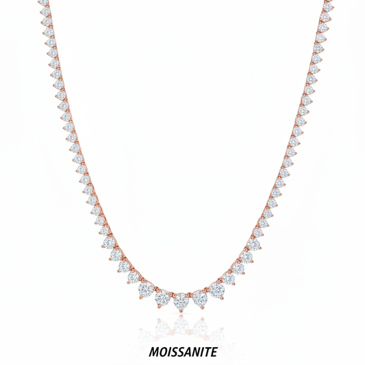שרשרת טניס מוסונייט mosi007-3-5mm-15.1ct--2-M